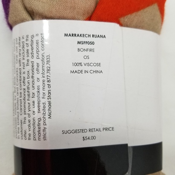 Michael Stars Marrakech Bonfire Ruana - Picture 7 of 7